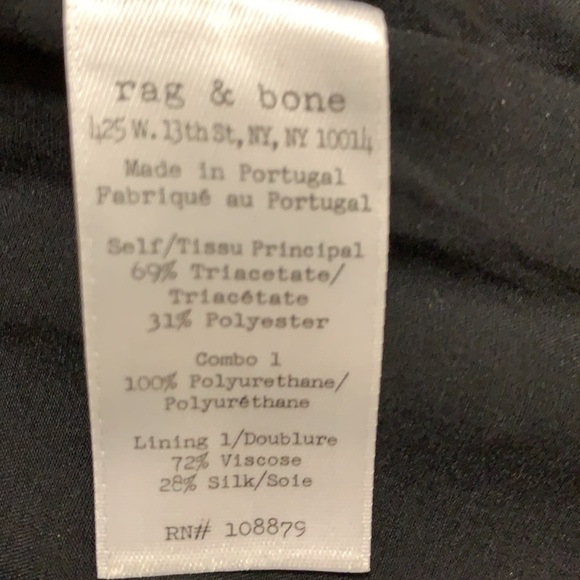 Rag & bone Nudie Tonal trim sleeveless top - Picture 5 of 6